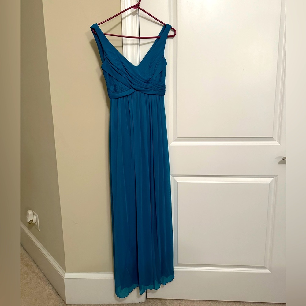 Bridesmaid/formal Dress in Stunning Aqua Blue